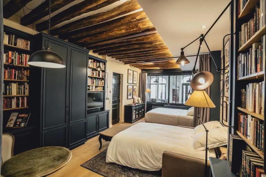 Quartiers Enfants Rouges,Bretagne - Appartement D'Architecte 4P Paris Dış mekan fotoğraf